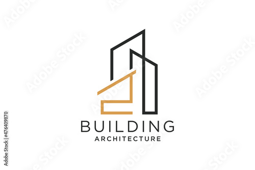 Letter Z for Real Estate Remodeling Logo. Construction Architecture Building Logo Design Template Element.