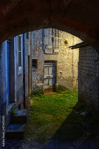 Fototapeta Naklejka Na Ścianę i Meble -  Assergi, old typical village in Abruzzo, Italy