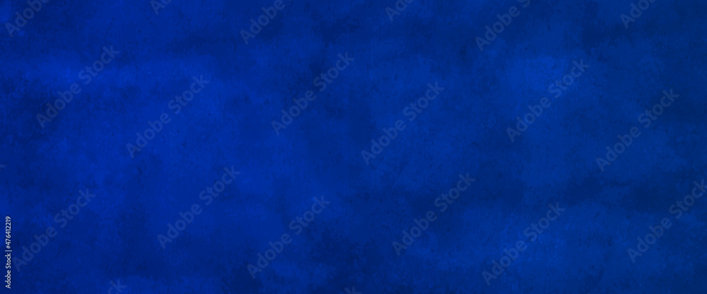 Indigo dark blue scraped wall abstract texture for background.