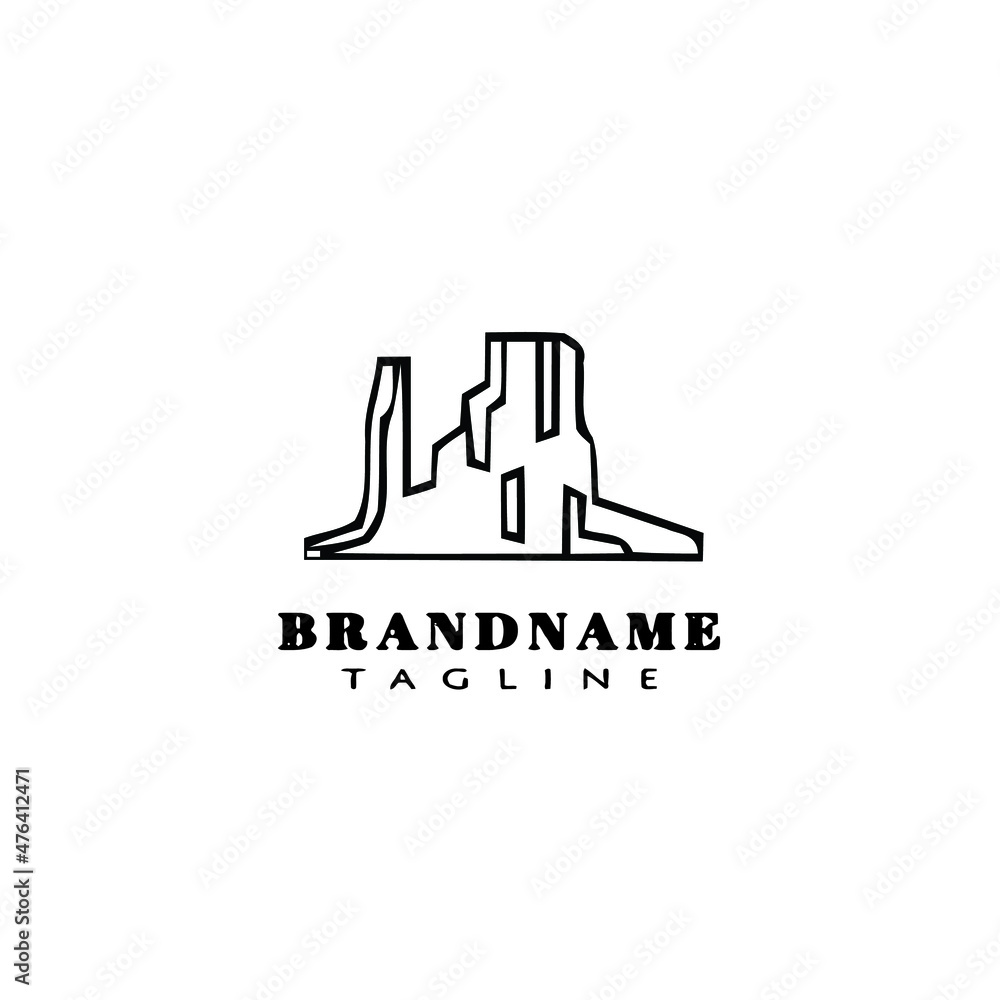 mountain logo template icon vector illustration mountain logo template icon vector illustration