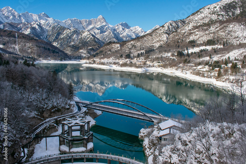 Lago di Barcis , Pordenone , Italia