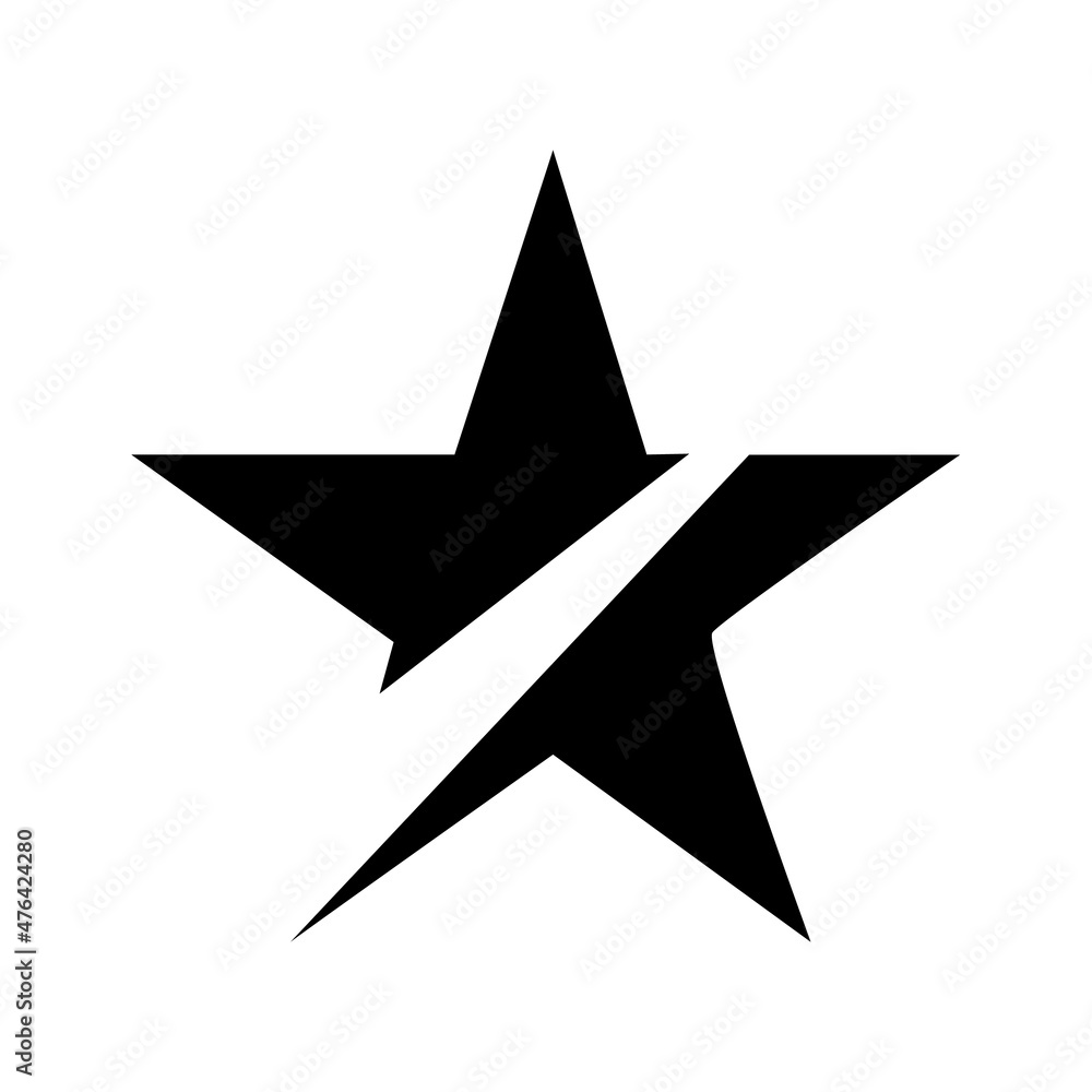 star icon vector on a white background star icon vector on a white background