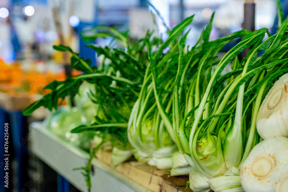 Close Up of Group of Fresh Vegetables Catalonia at the Italian market Close Up of Group of Fresh Vegetables Catalonia at the Italian market