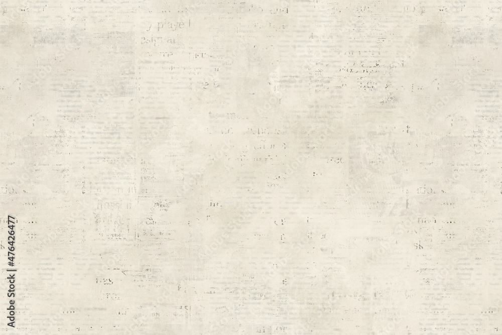Fototapeta premium Newspaper paper grunge vintage old aged texture background