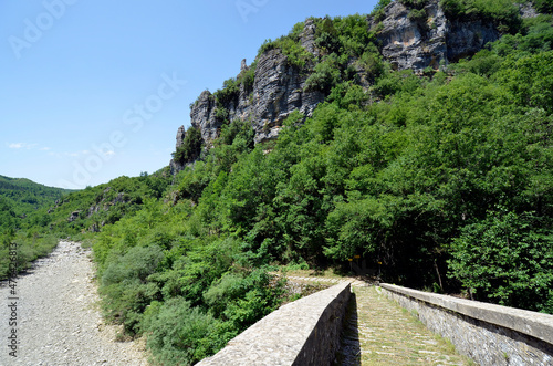 Greece, Medieval Stone Bridge photo