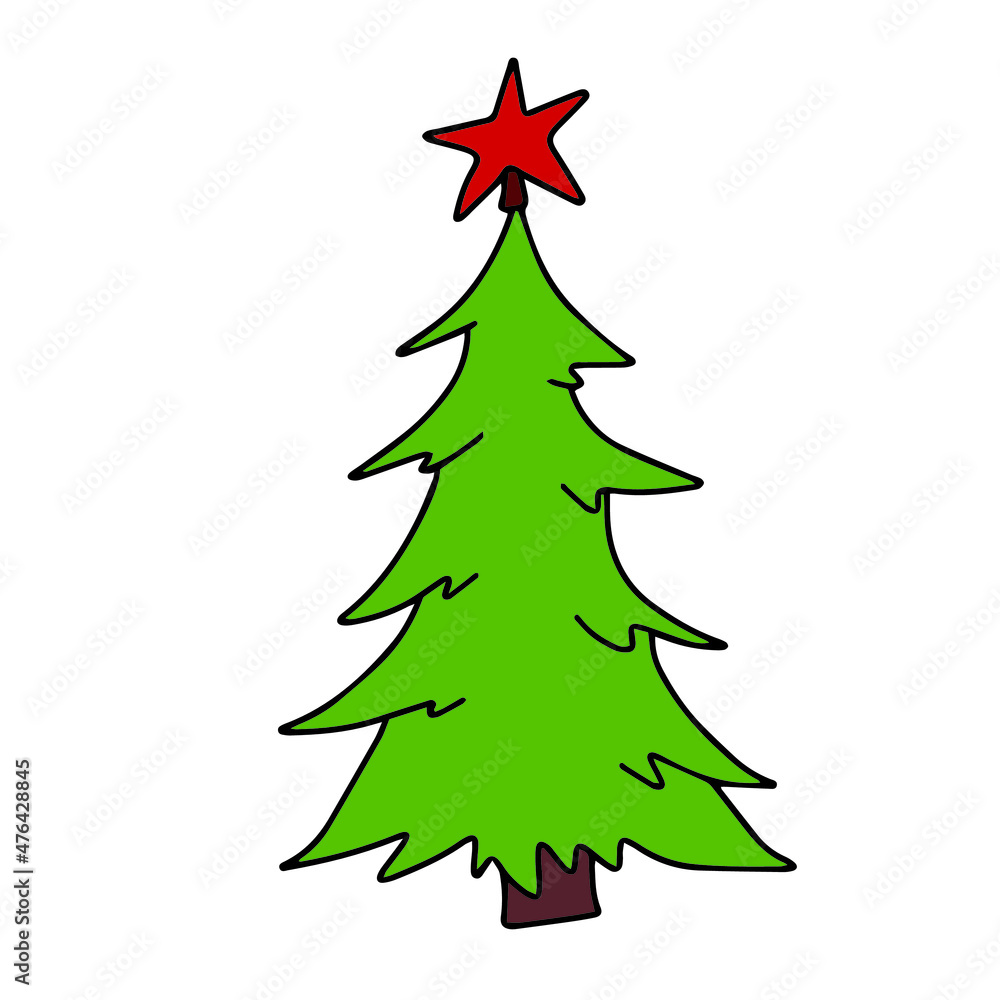 Vector children's design for backgrounds and fabrics, postcards, stickers. New Year Vector children's design for backgrounds and fabrics, postcards, stickers. New Year