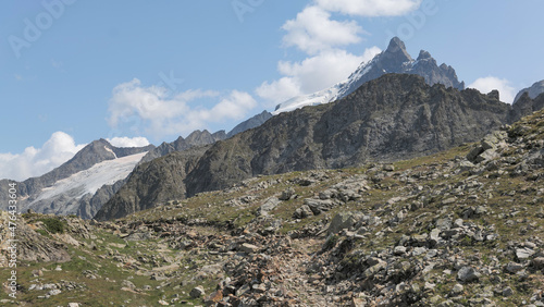 massif des écrins, randonnée au lac du puy vachier