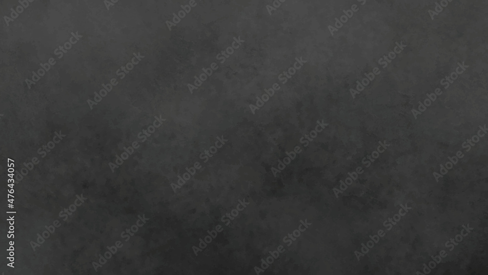 dark black wall texture background. Blank Blackboard Background.