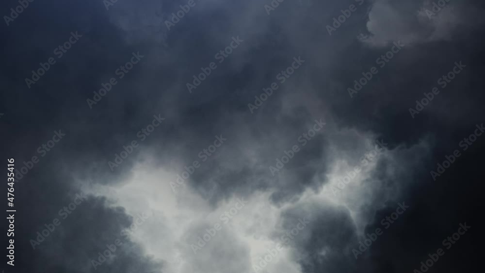 a thunderstorm that struck across the sky 4K a thunderstorm that struck across the sky 4K