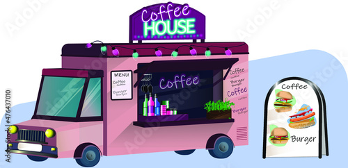 Auto coffee shop