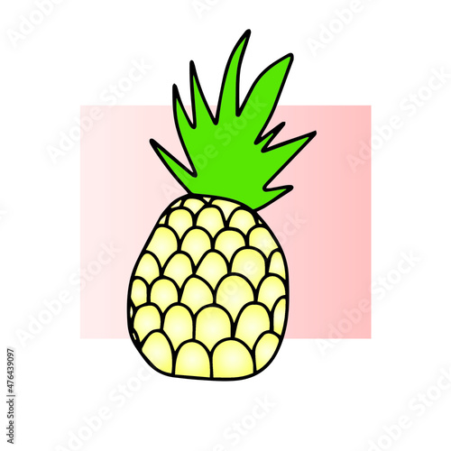 Vector children's design ,for a postcard banner sticker,