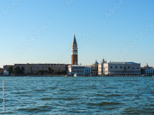 View of the Doge's Palace and San Marco's Bell Tower - Venice, Italy © Bernard Barroso