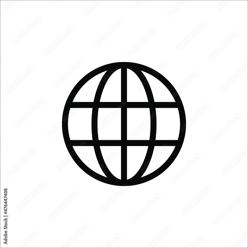 Go to web symbol icon vector illustration on white background Go to web symbol icon vector illustration on white background