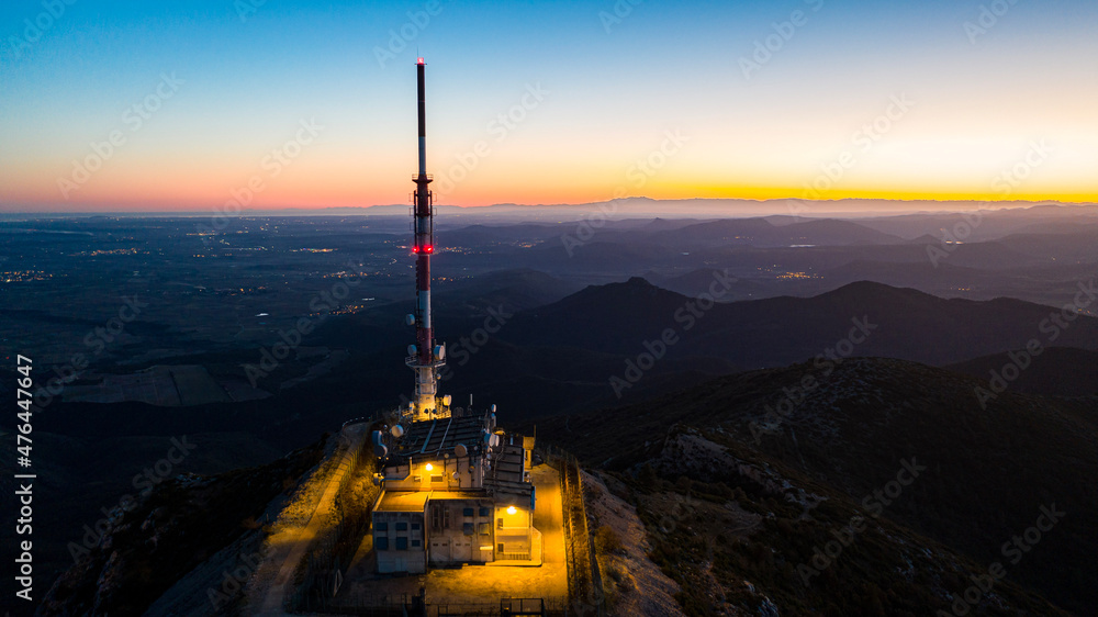 Фотография sunset in the mountains