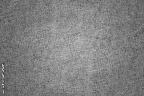 Soft gray color cotton fabric with pattern and grunge texture for background