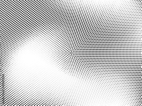 Halftone monochrome texture with dots. Minimalism  vector. Background for posters  websites  business cards  postcards  interior design.