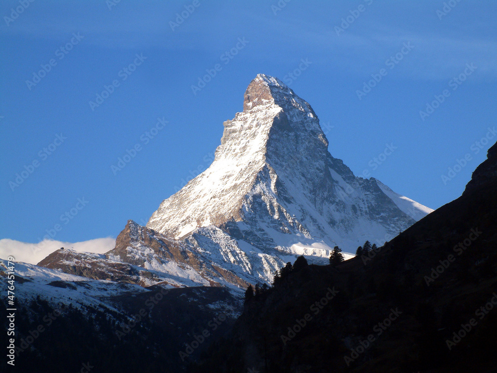 Blick zum Matterhorn, Schweiz
