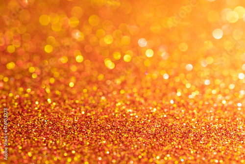 Are Plane Of  Gold Glitter Background