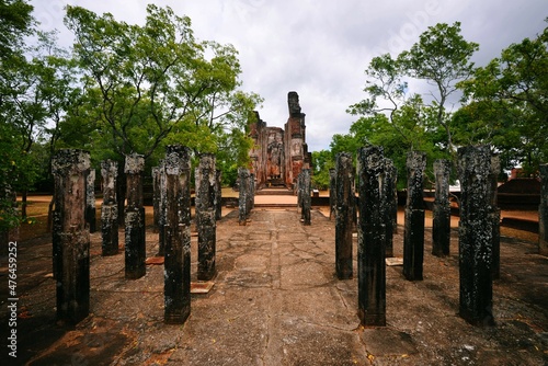 Lankatilaka image house in ancient city of Polonnaruwa, Sri Lanka