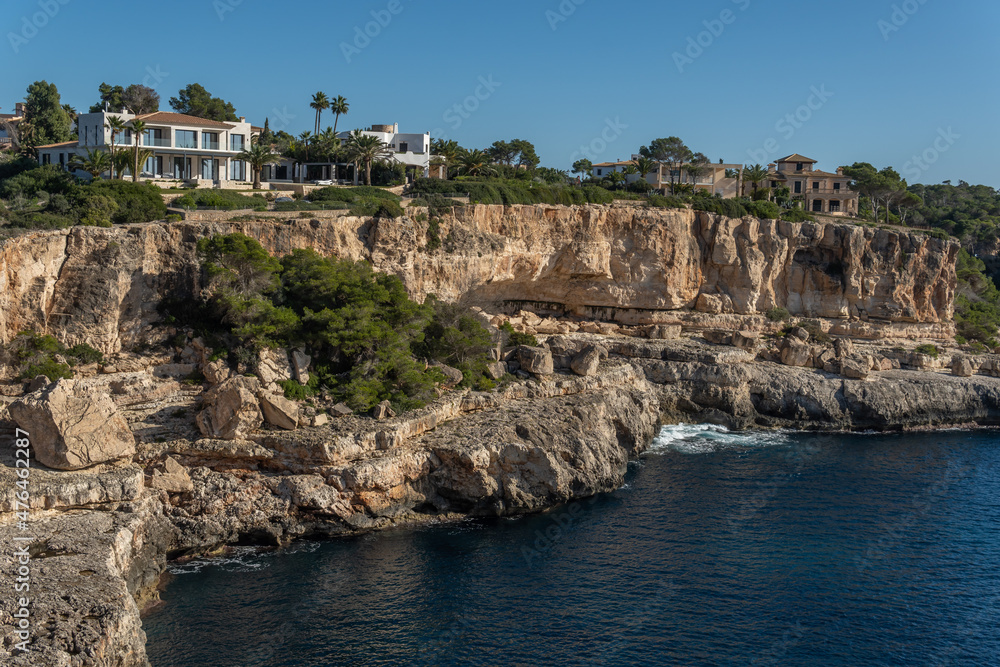Touristic and picturesque town of Cala Santanyi