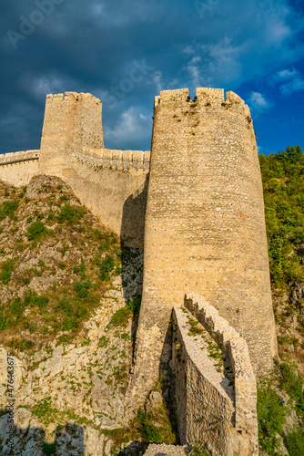 Golubac fortress in Serbia
