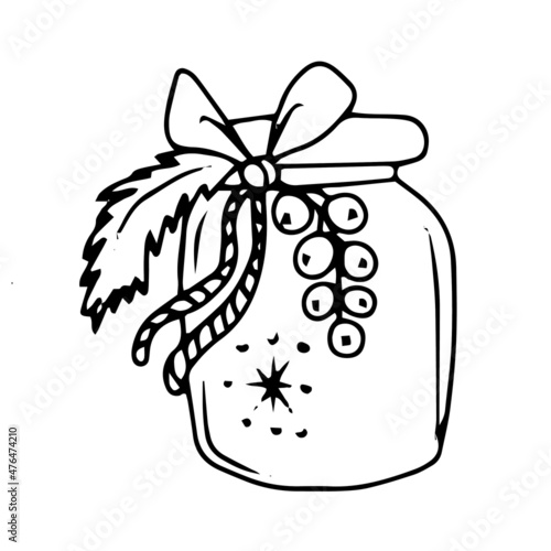 Wallpaper Mural 
Vector children's design for backgrounds and fabrics, postcards.New Year's set of jar ,candle,cone Torontodigital.ca