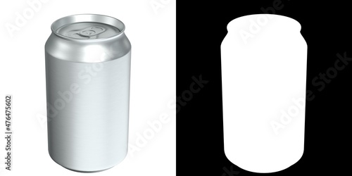 Wallpaper Mural 3D rendering illustration of a closed soda can Torontodigital.ca