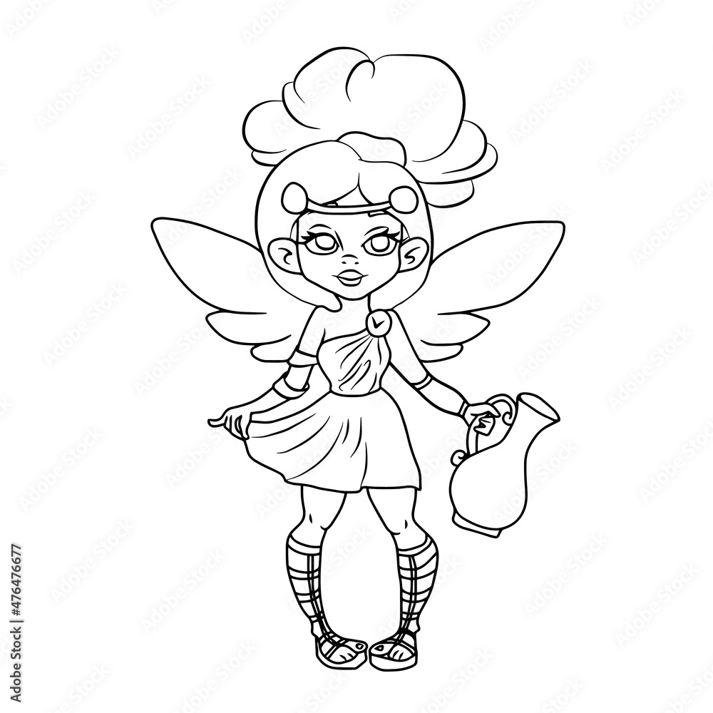 Vector children's design for backgrounds and fabrics, postcards, stickers. Cute funny girls Vector children's design for backgrounds and fabrics, postcards, stickers. Cute funny girls