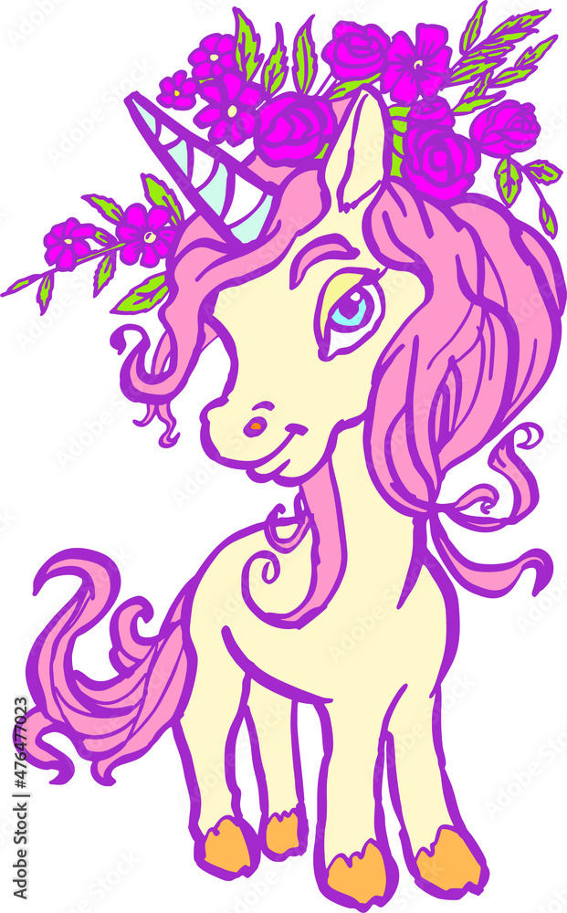 unicorn baby cute cartoon vector character unicorn baby cute cartoon vector character