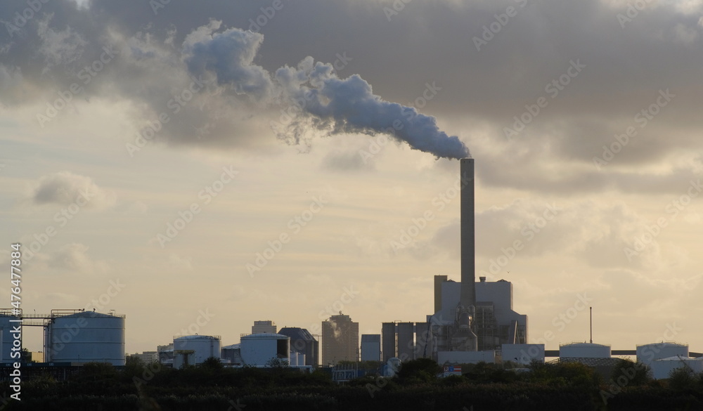 cloud machine industry smoke pipe amsterdam netherlands