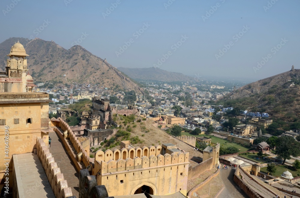 View out of Amber fort