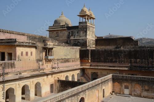 Surprising architecture of Amber Fort
