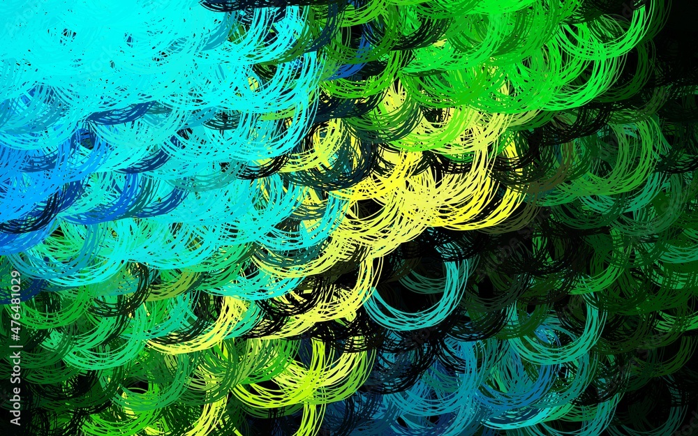 Dark Blue, Yellow vector layout with wry lines. Dark Blue, Yellow vector layout with wry lines.