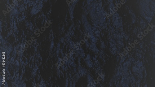 3d render of abstract planet surface with high detailed relief