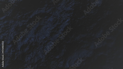 3d render of abstract planet surface with high detailed relief