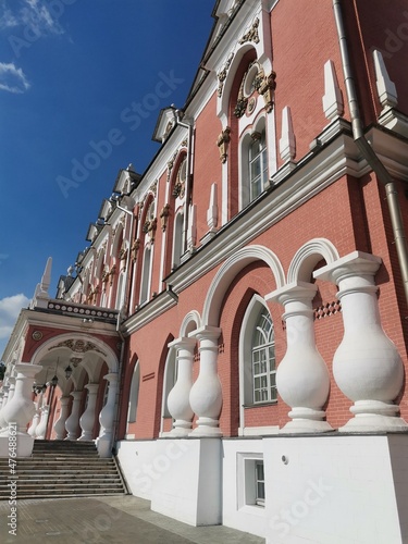 detail of the facade of the church of the holy sepulchre