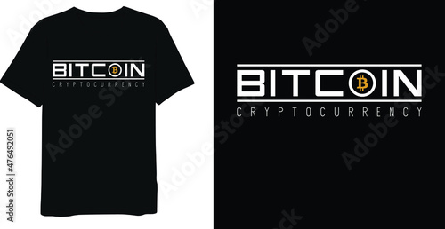 Bitcoin T-shirt Design Concept