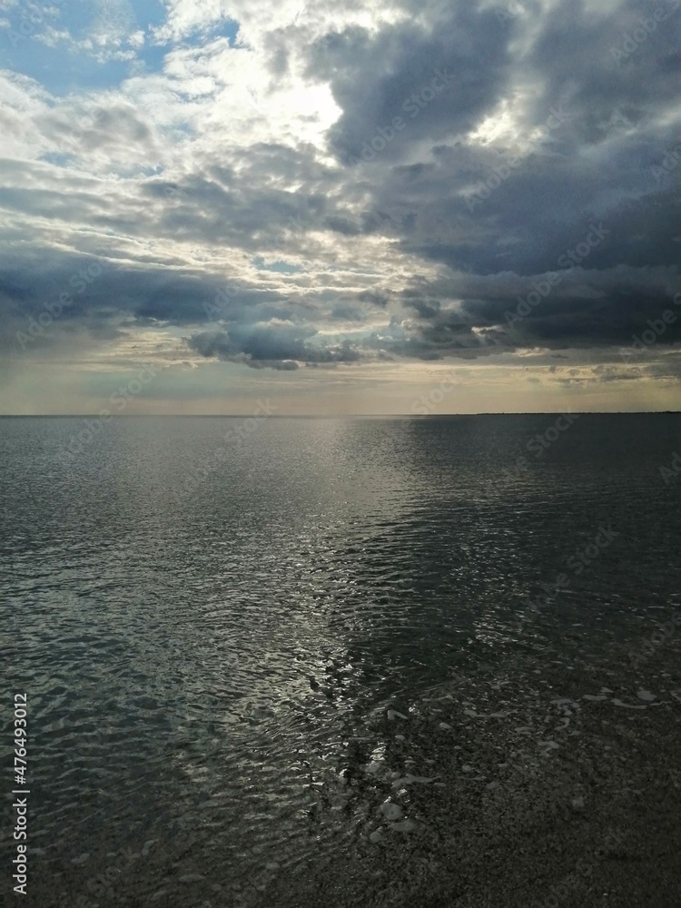 Obraz premium Море, облака