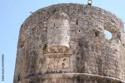 Venetian lion on the old fort tower