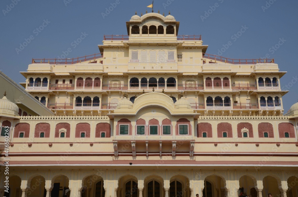 Chandra Mahal inside of the City Palace, Jaipur