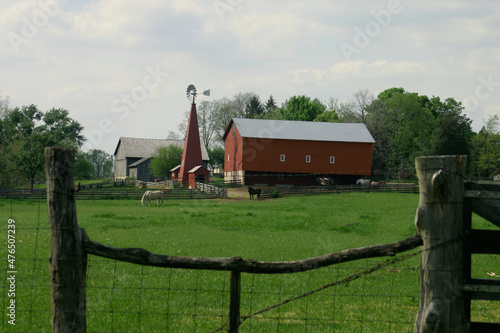 barn and fence