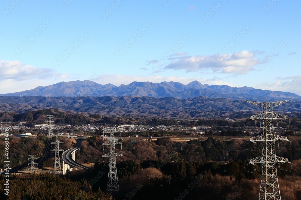 Obraz premium 早朝の赤城山