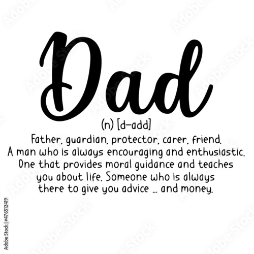Quadro su tela dad father rules inspirational quotes, motivational positive quotes, silhouette
