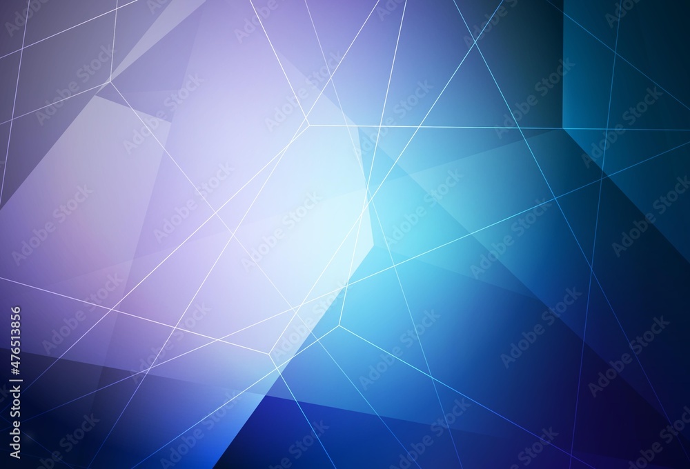 Dark Pink, Blue vector layout with lines, triangles. Dark Pink, Blue vector layout with lines, triangles.