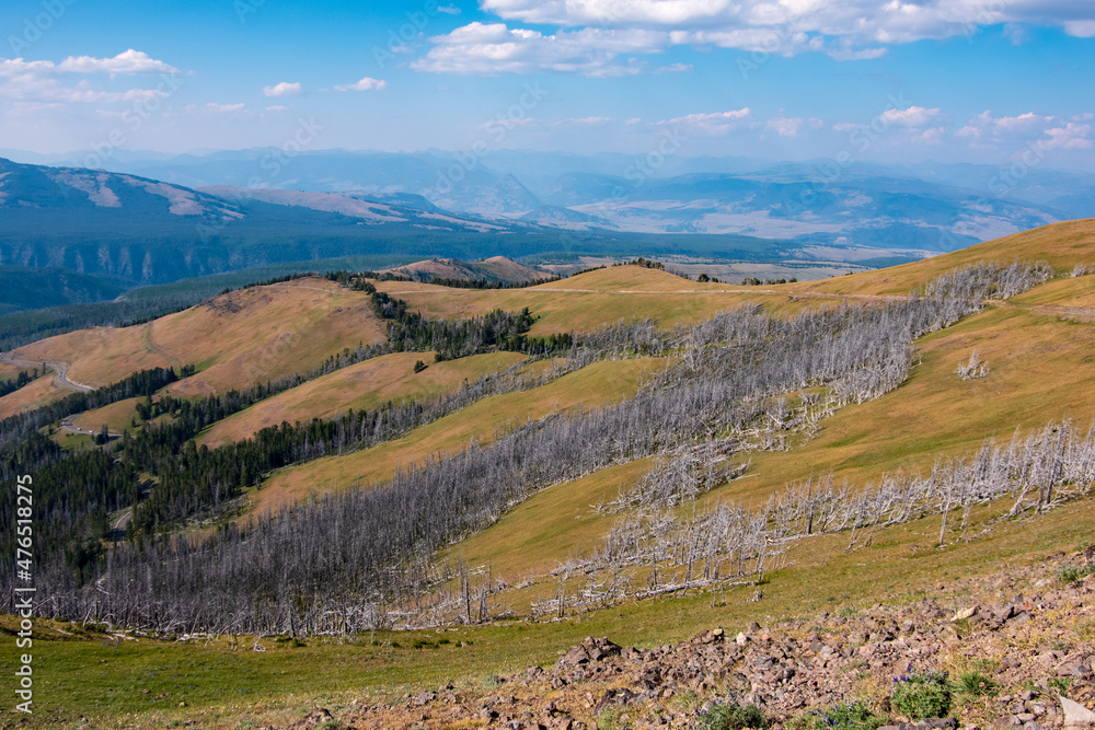 YellowStone National Park hiking