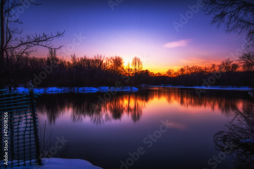 halls lake & deerfield park michigan hiking