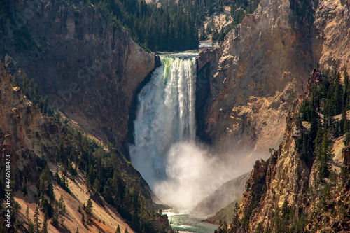 Yellowstone River Waterfalls