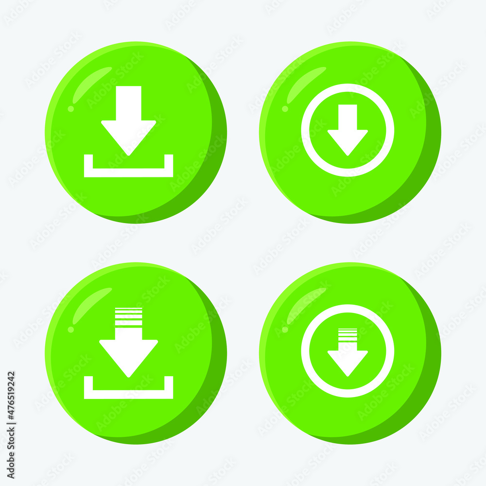 A set of vector icons of modern trend in the style with gradient, blur and transparency. The collection includes 4 icons in a single style of business, finance, website, etc A set of vector icons of modern trend in the style with gradient, blur and transparency. The collection includes 4 icons in a single style of business, finance, website, etc
