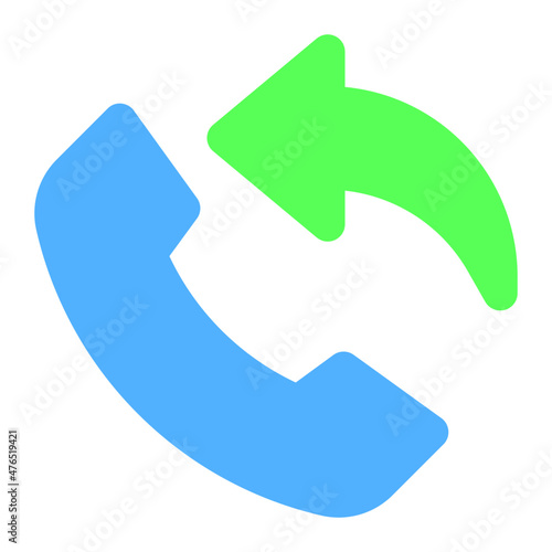 call back icon illustration