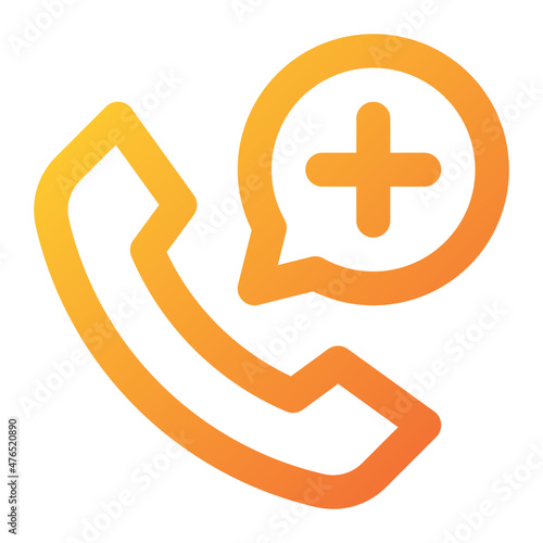 add call icon illustration